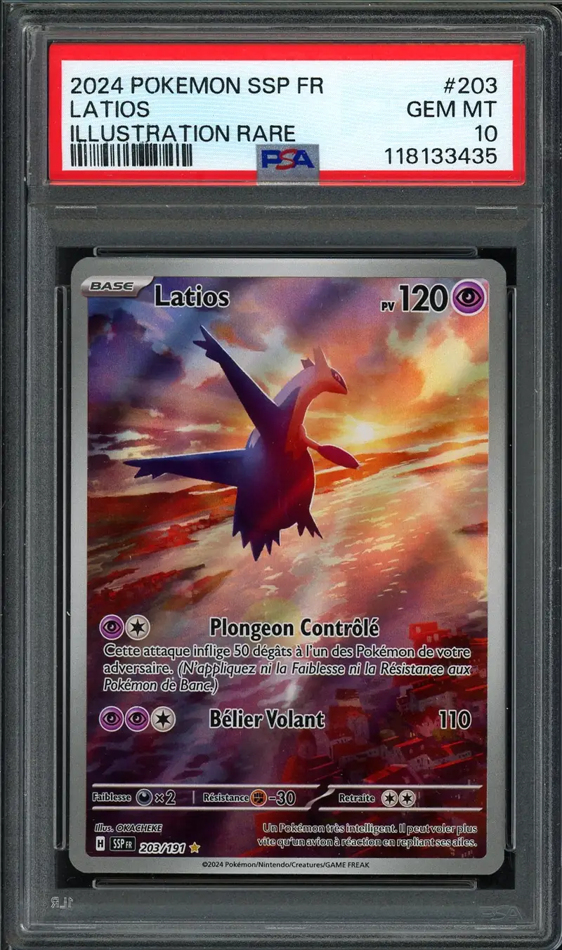 PSA 10 Latios