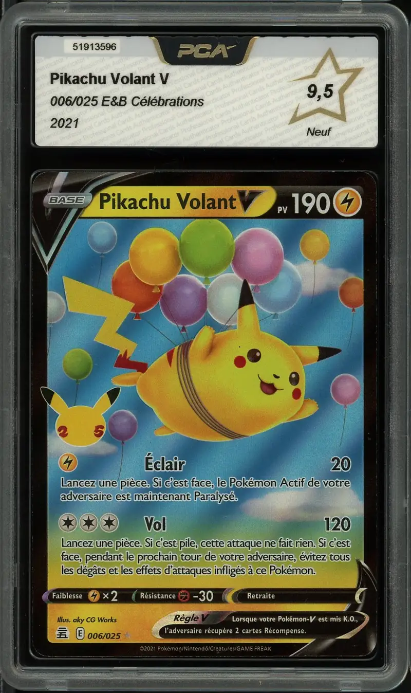 PCA 9.5 Pikachu Volant V
