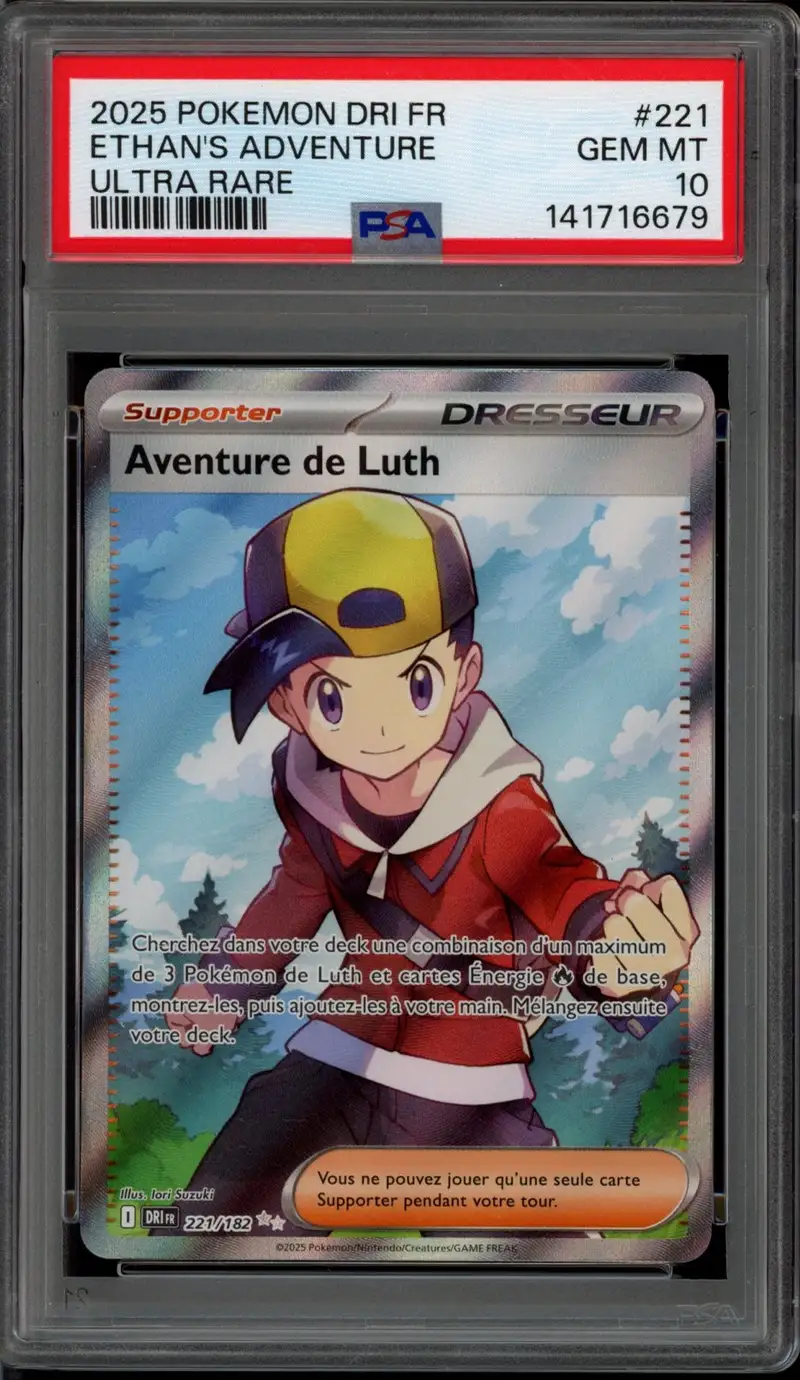 PSA 10 Aventure de Luth