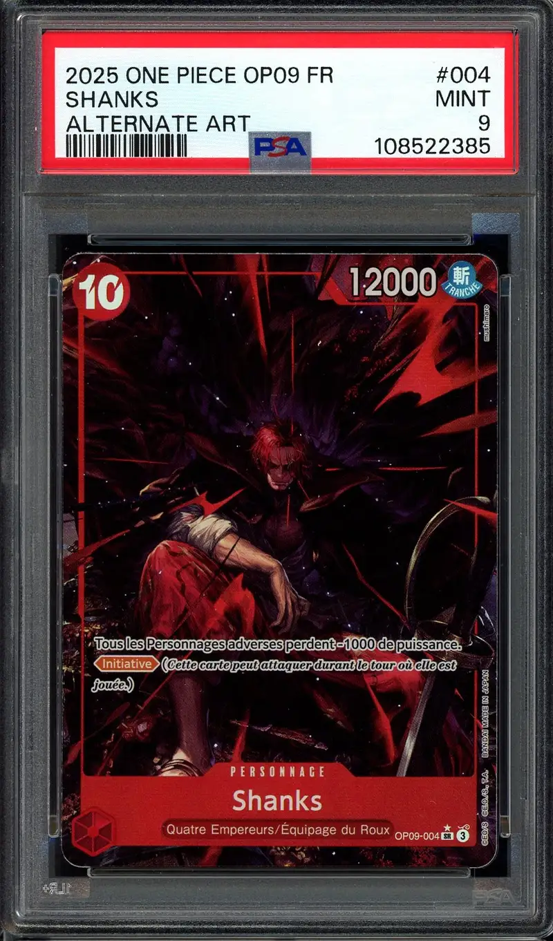 PSA 9 Shanks