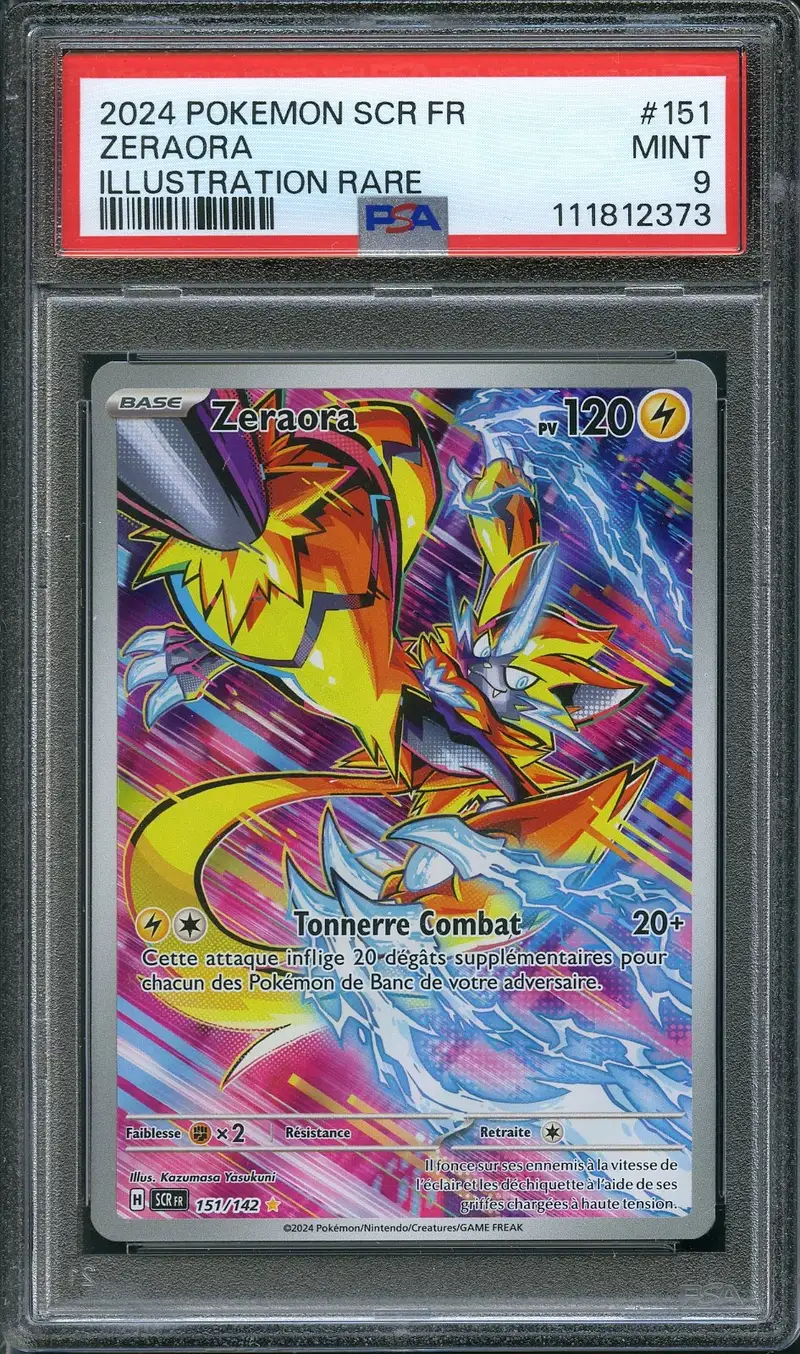 PSA 9 Zeraora