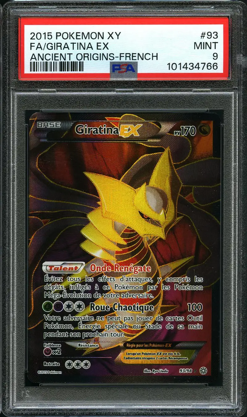 PSA 9 Giratina Ex