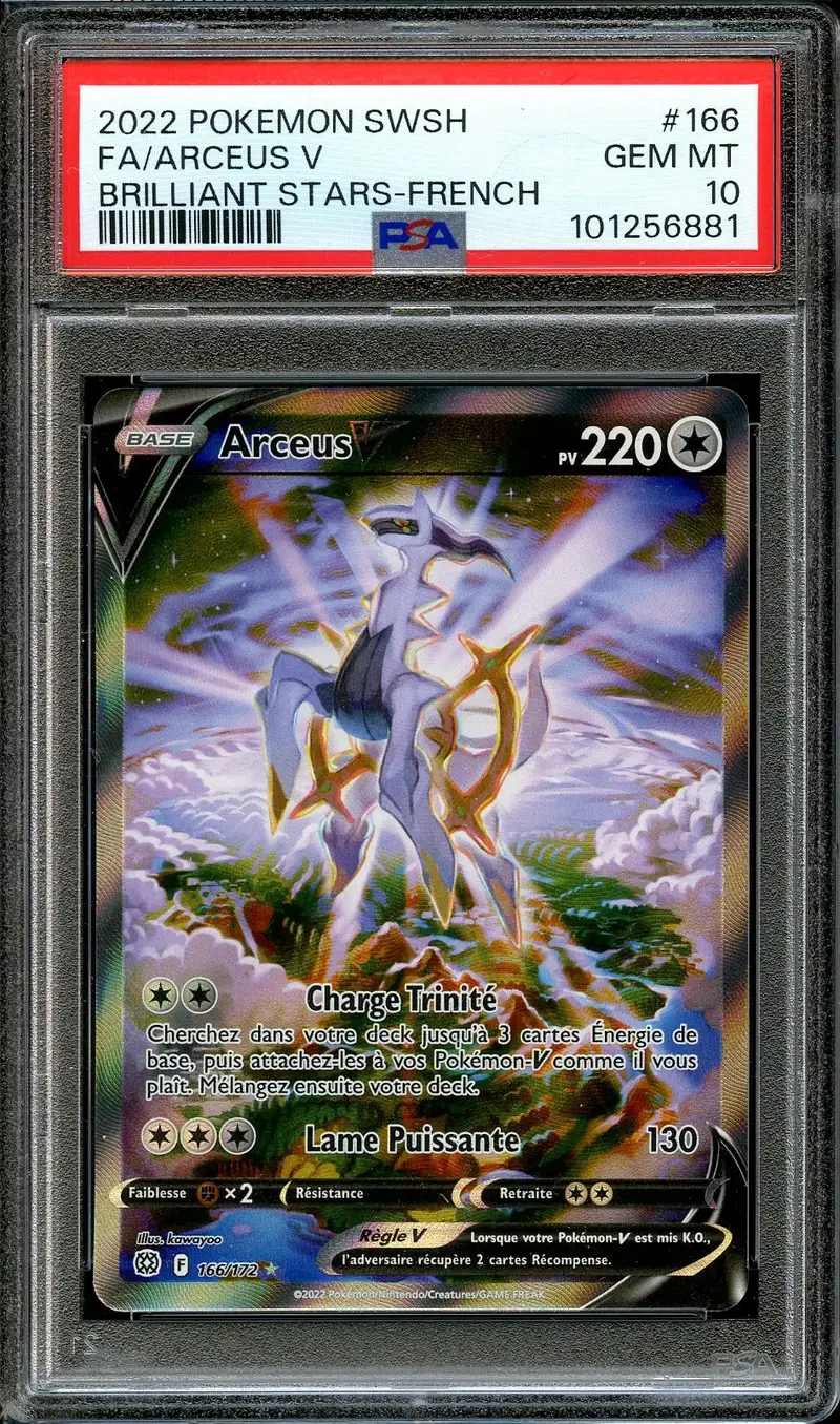 PSA 10 Arceus V