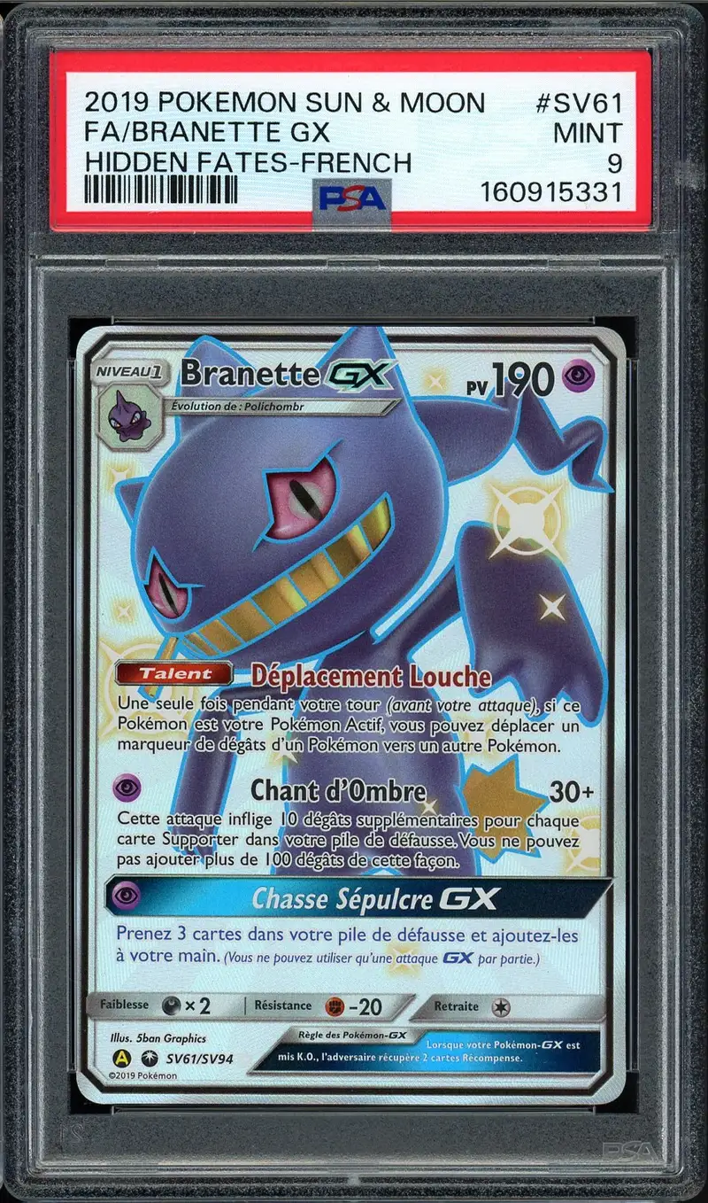 PSA 9 Branette Gx Shiny