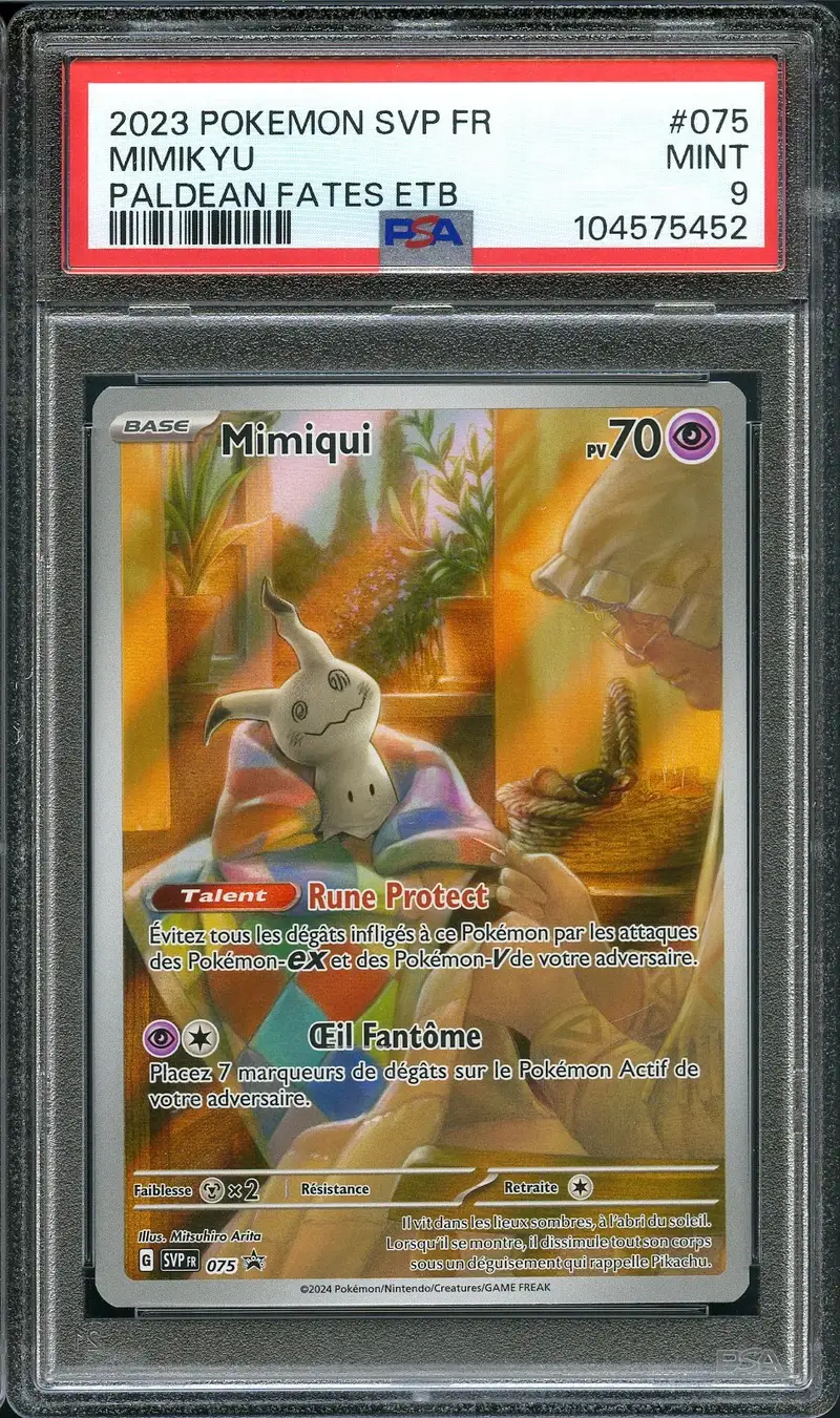 PSA 9 Mimiqui