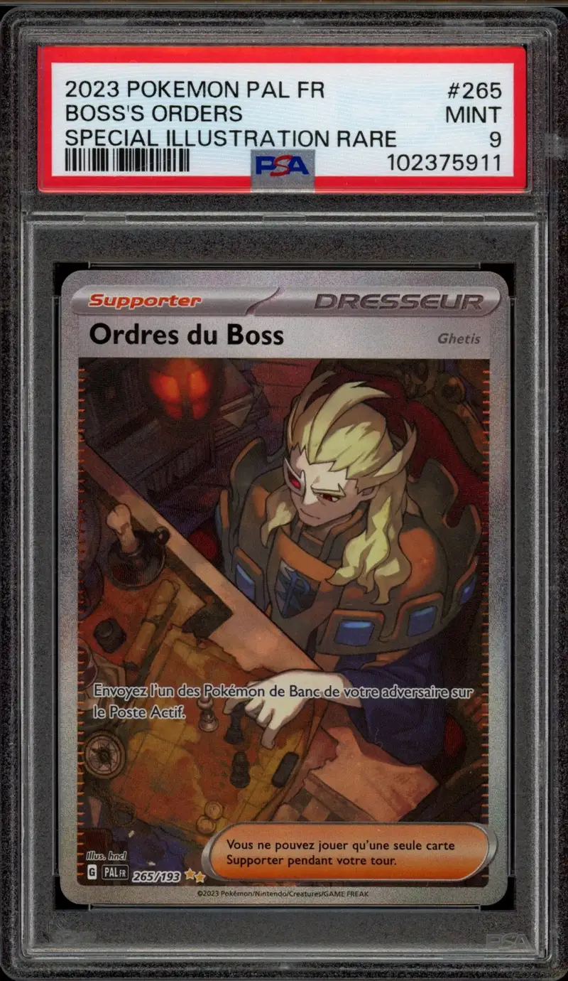 PSA 9 Ordres du Boss
