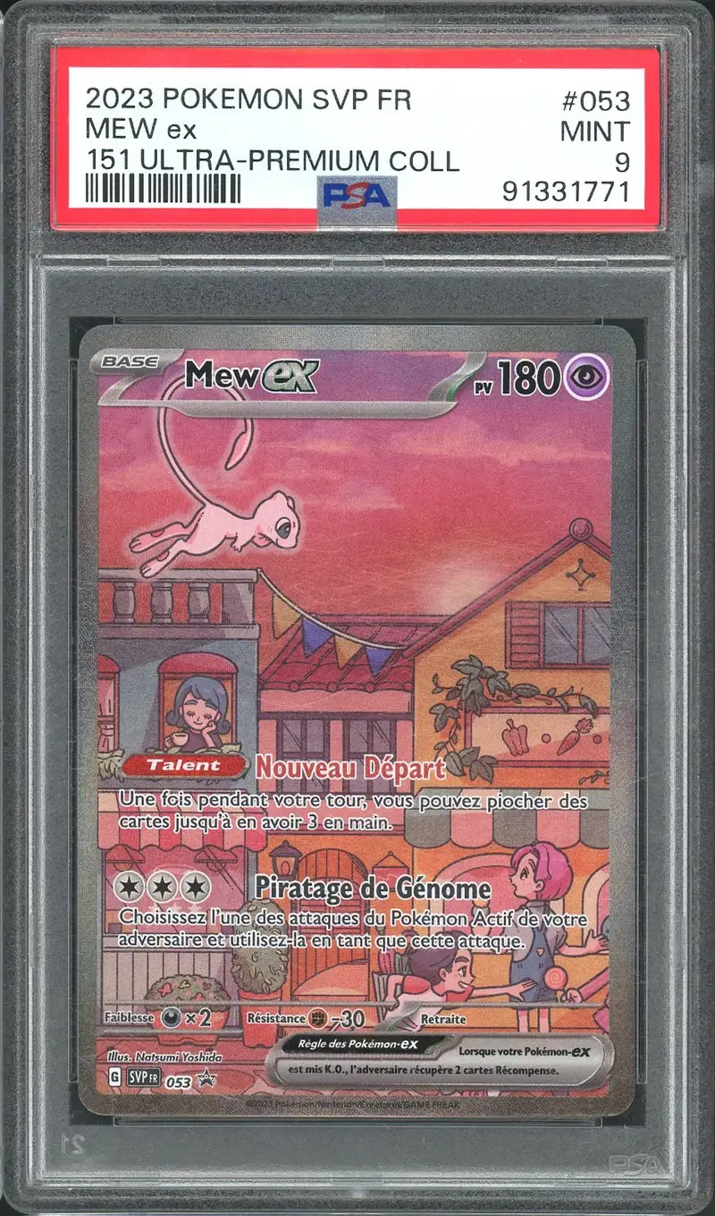 PSA 9 Mew Ex