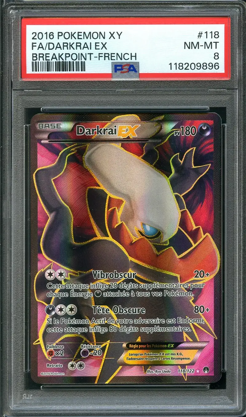 PSA 8 Darkrai Ex