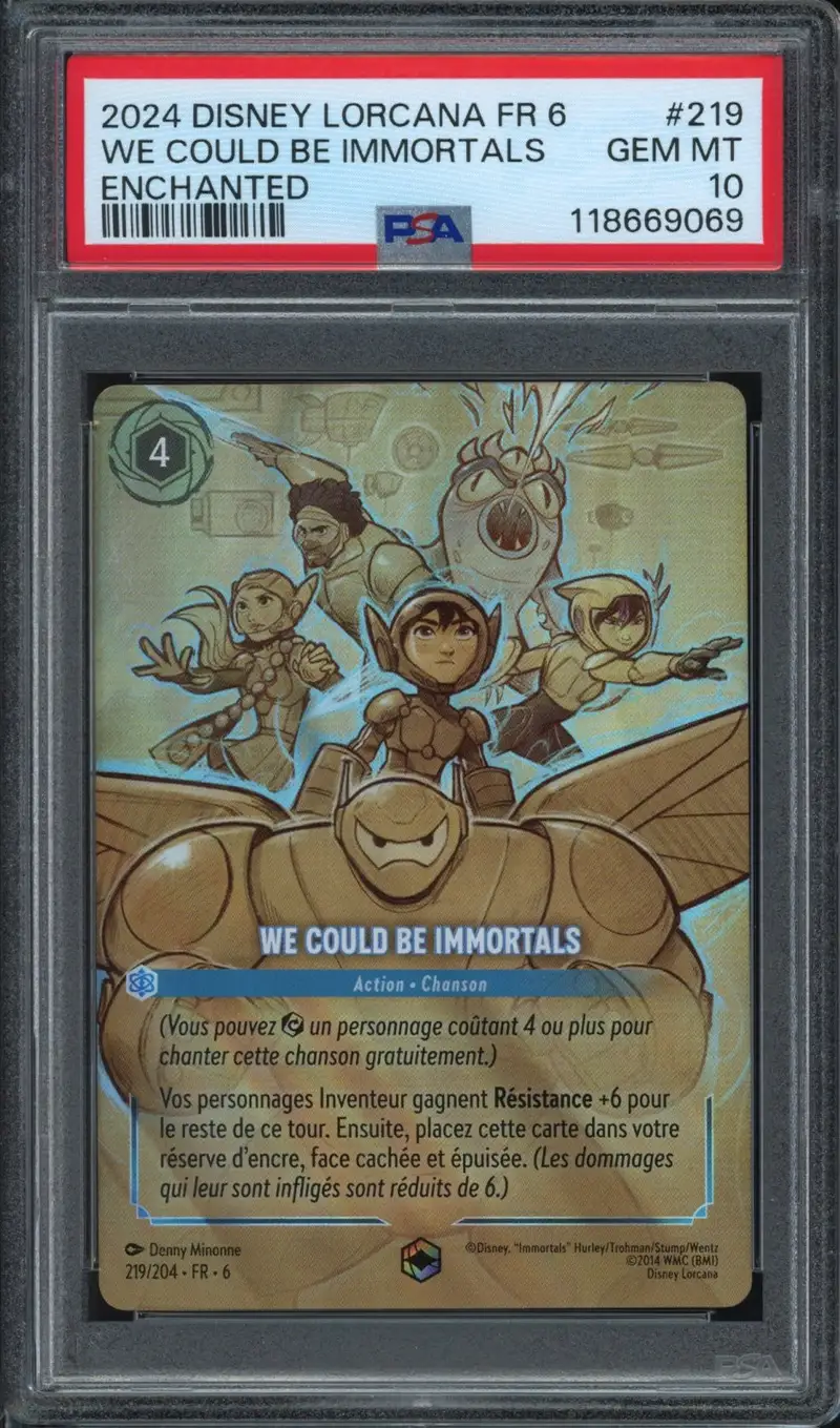 PSA 10 We Could Be Immortals Enchantée