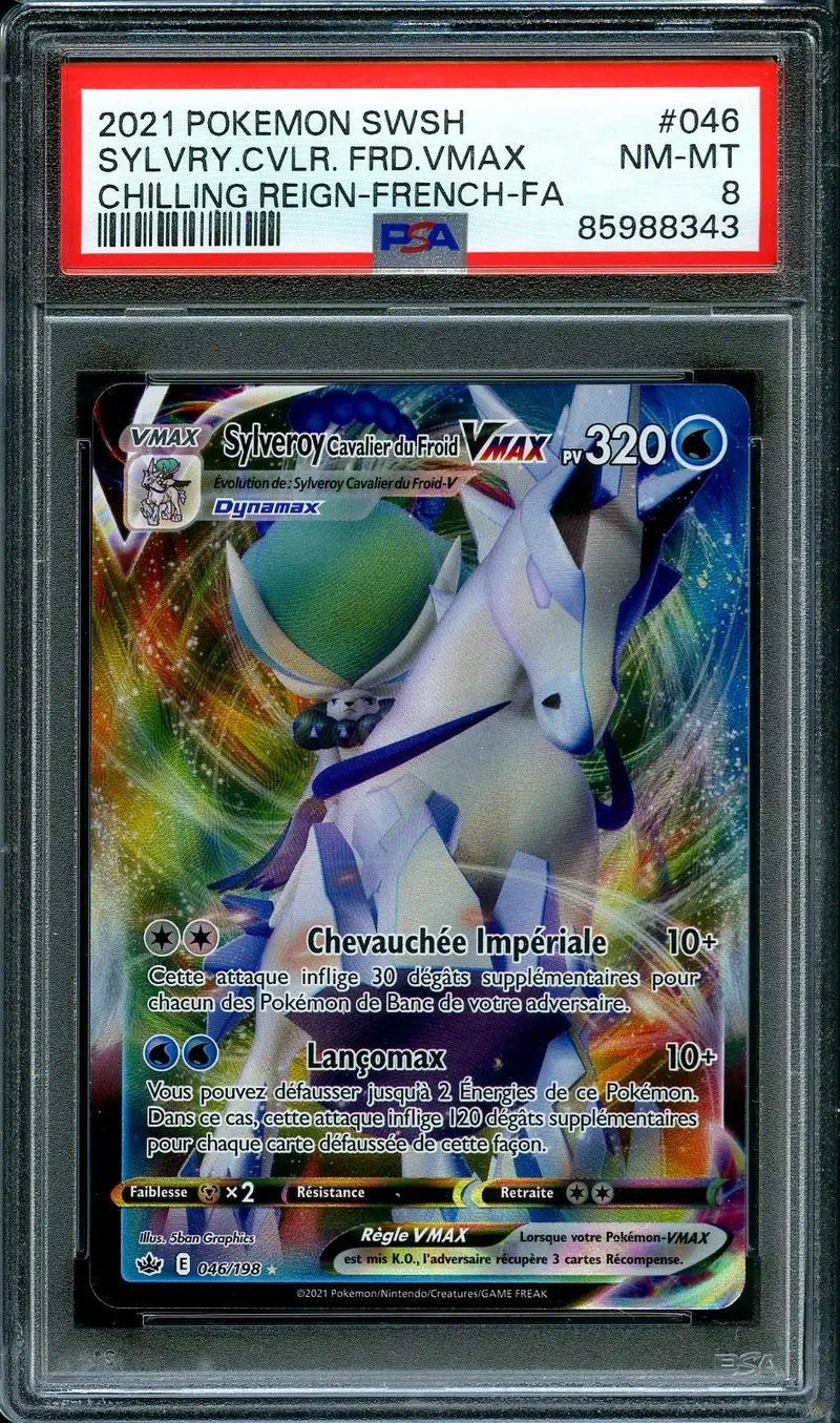 PSA 8 Sylveroy Cavalier du Froid VMax
