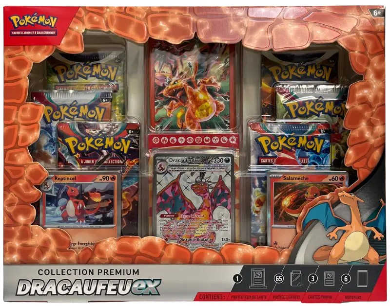 Coffret Collection Premium Dracaufeu Ex