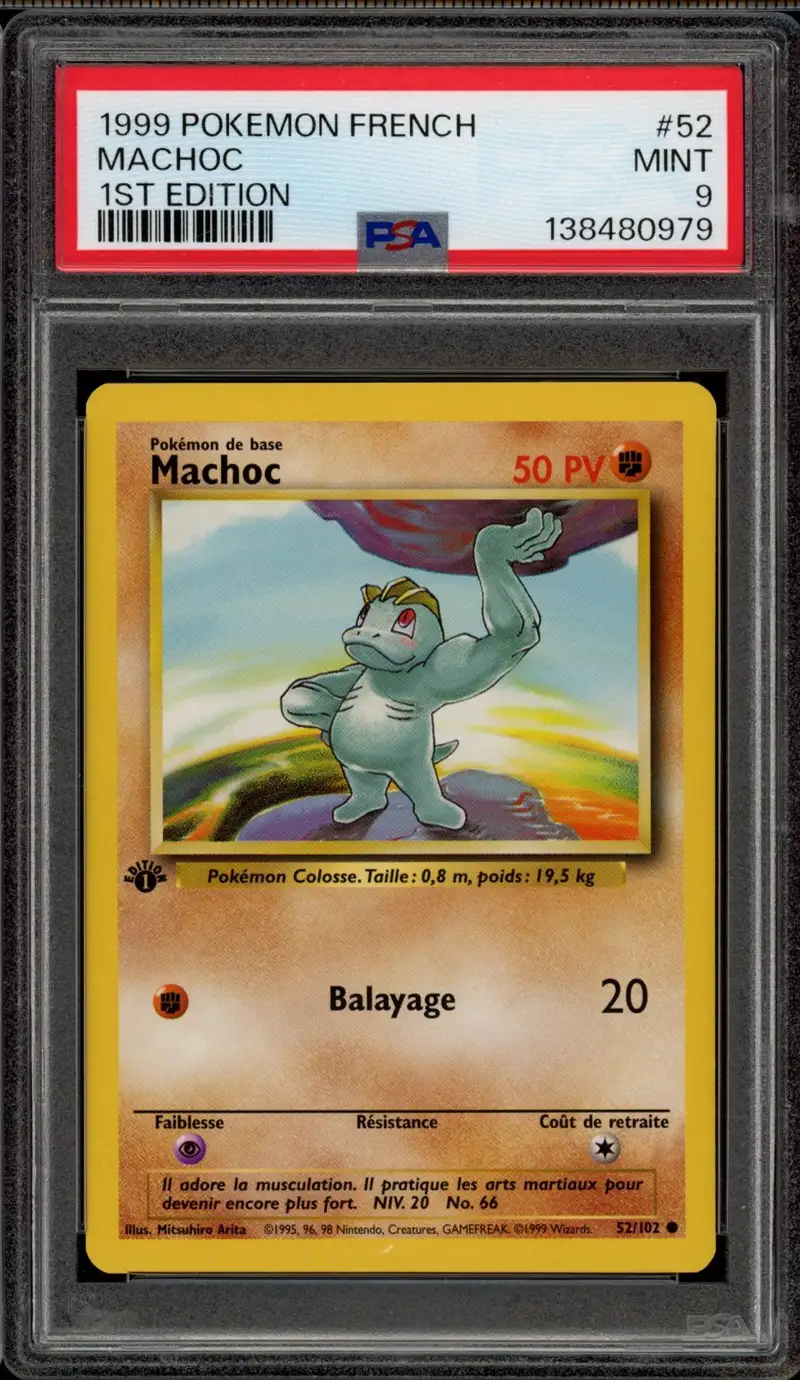 PSA 9 Machoc