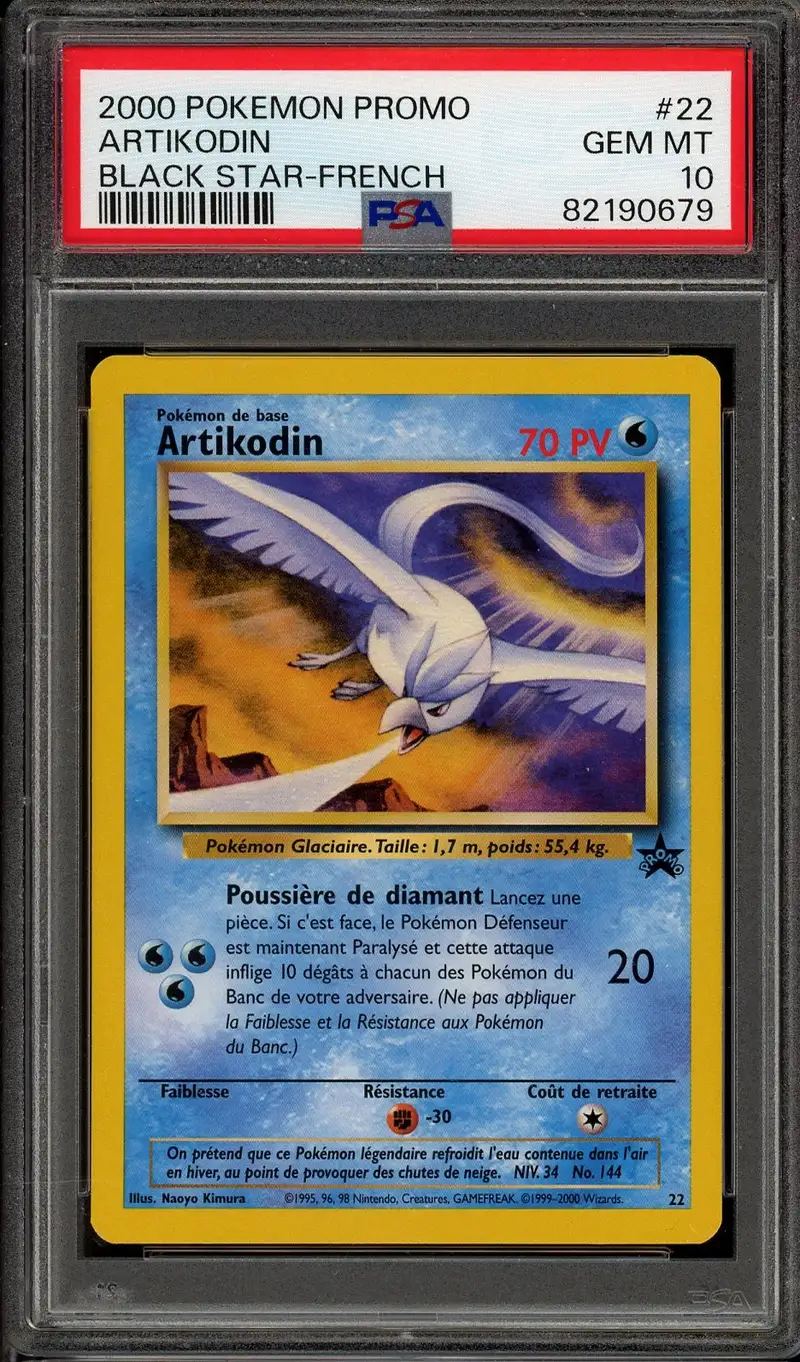 PSA 10 Artikodin