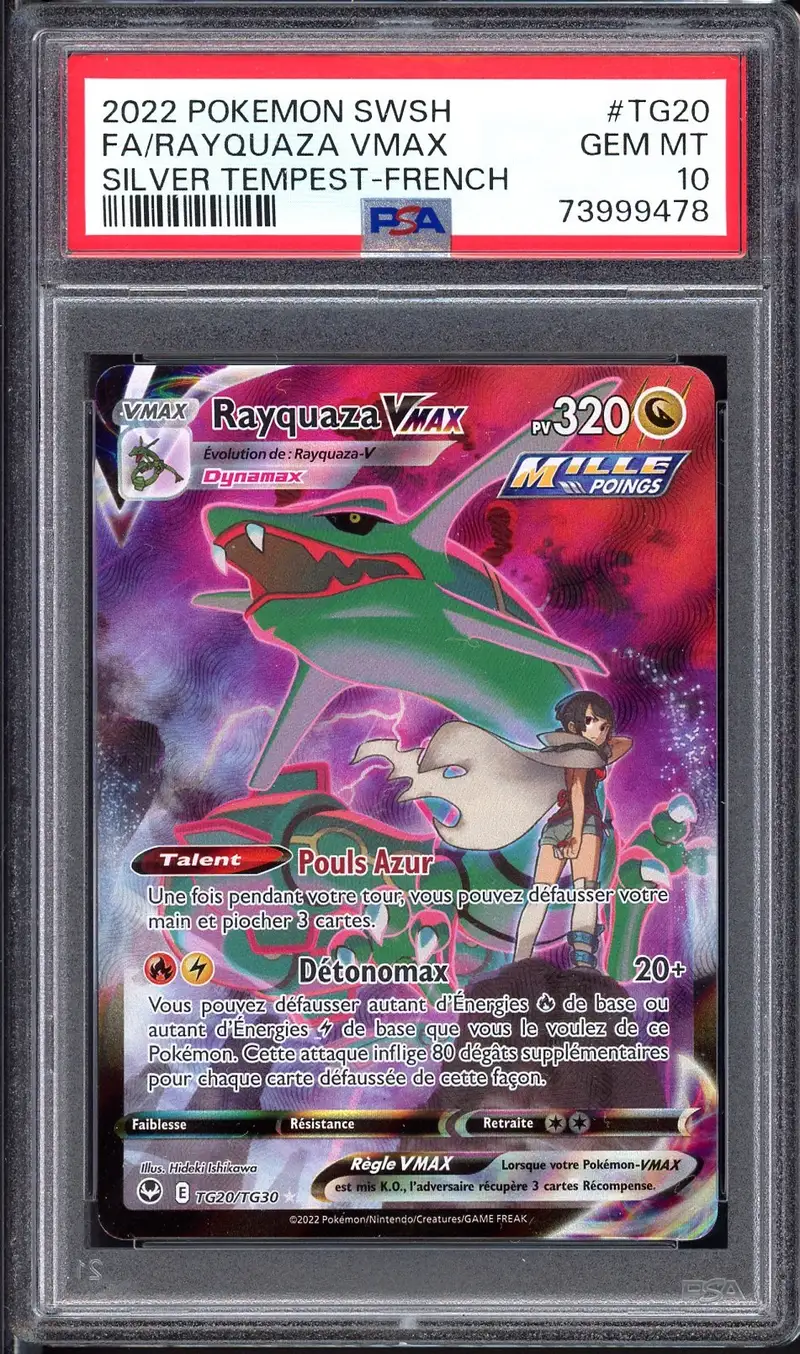 PSA 10 Rayquaza VMax