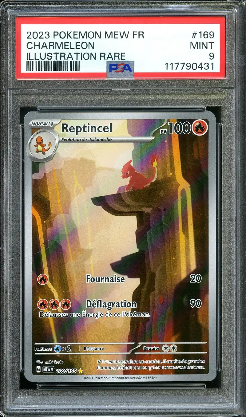 PSA 9 Reptincel