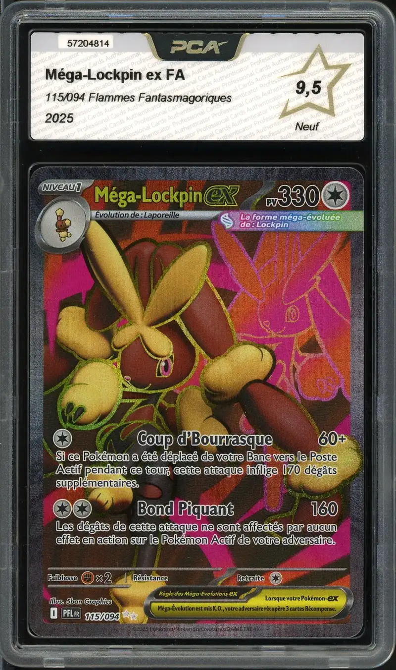 PCA 9.5 Méga-Lockpin Ex