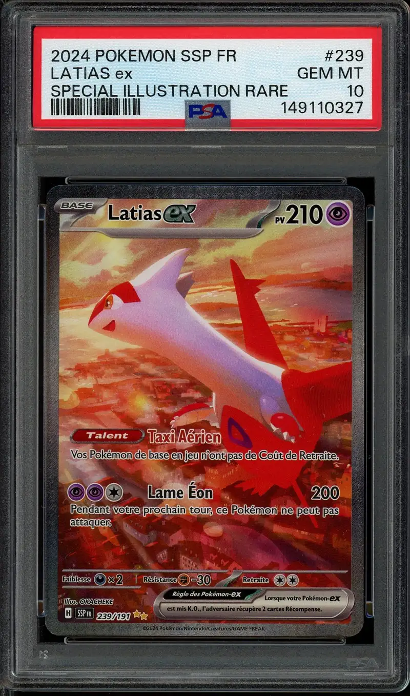 PSA 10 Latias Ex