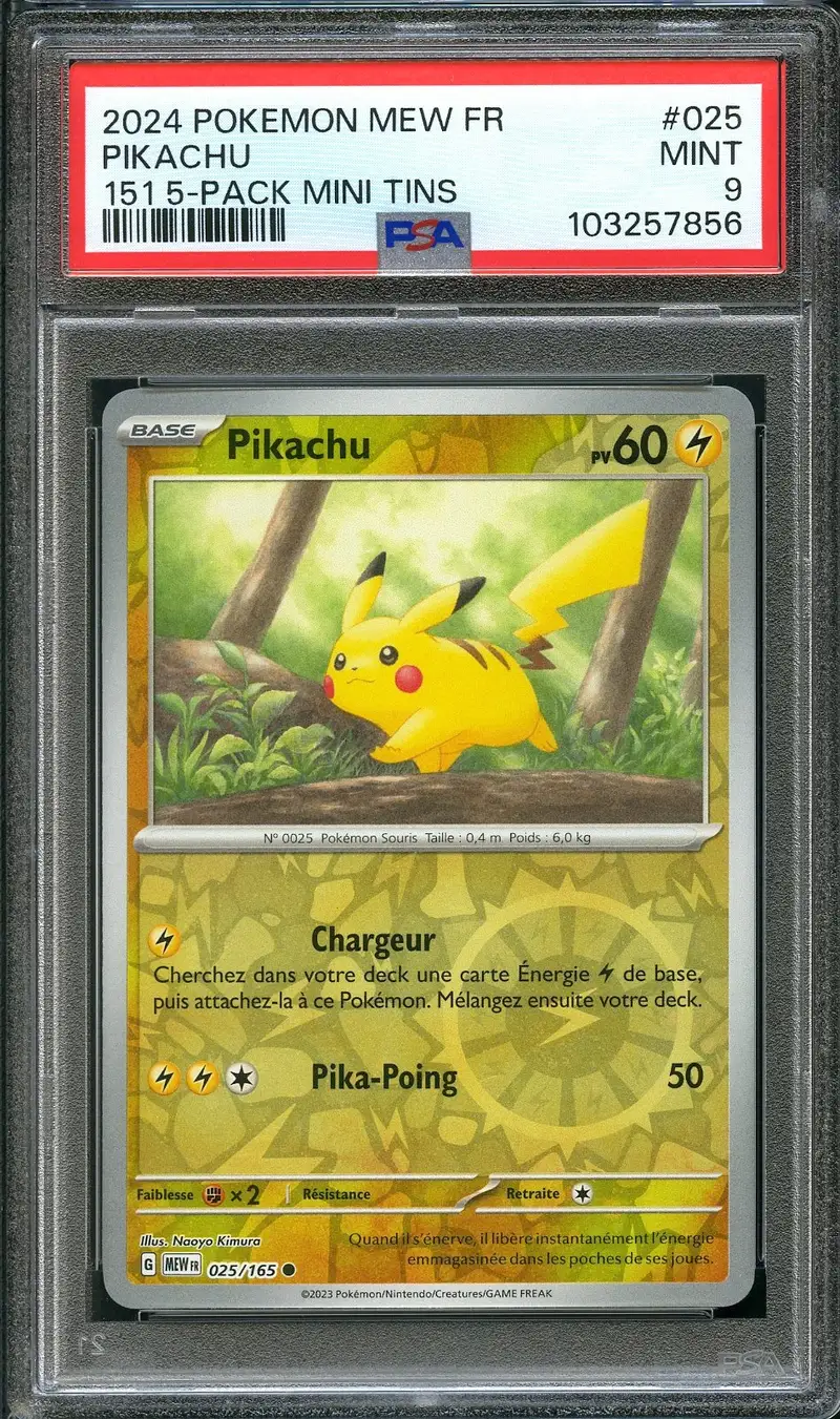 PSA 9 Pikachu Costco