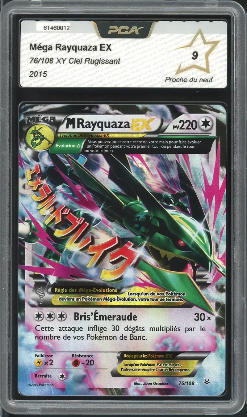 PCA 9 Méga Rayquaza Ex