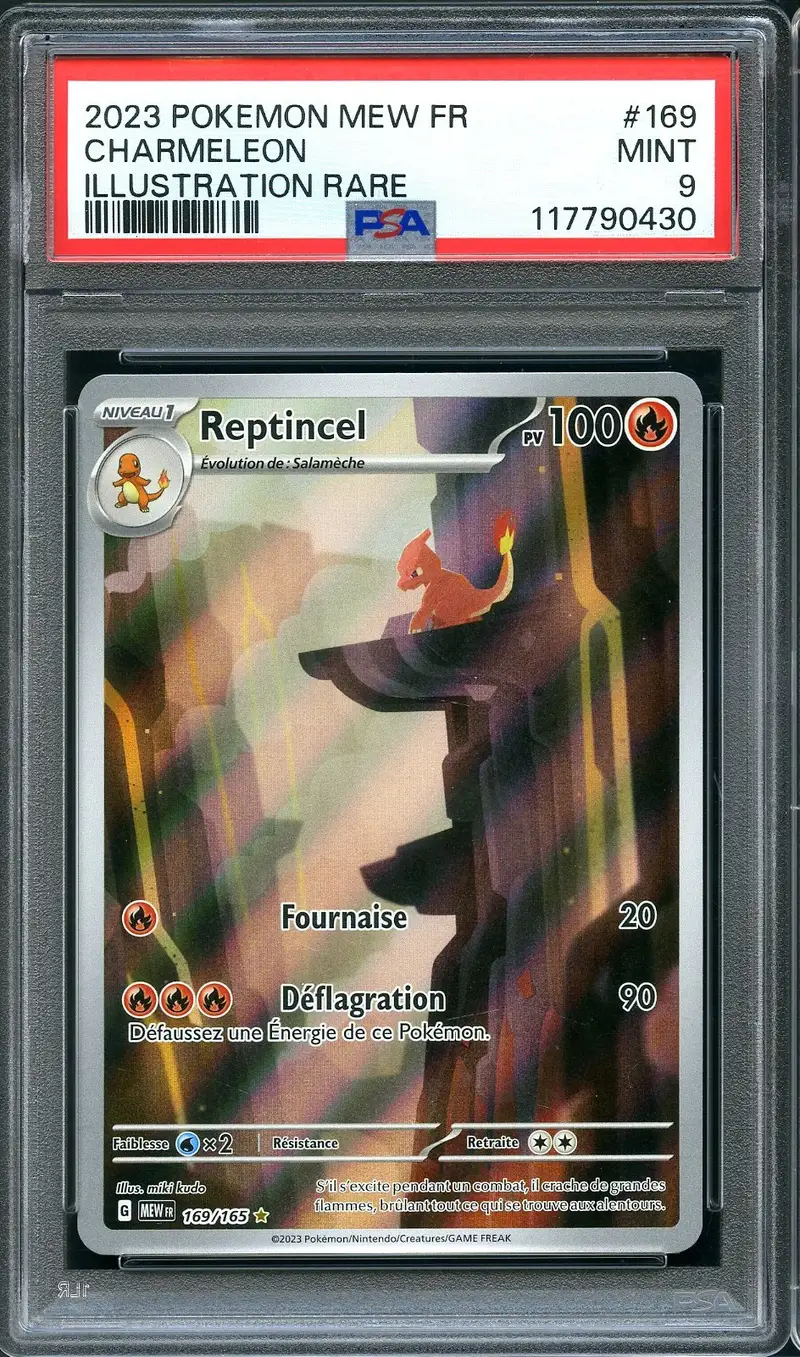 PSA 9 Reptincel