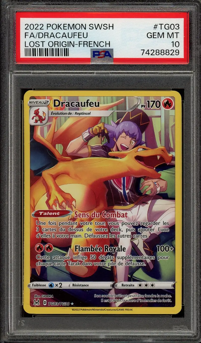 PSA 10 Dracaufeu
