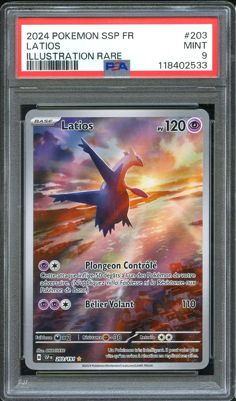 PSA 9 Latios