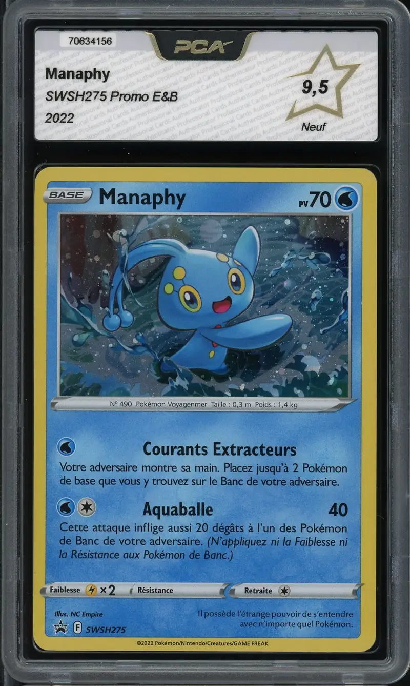 PCA 9.5 Manaphy Holo