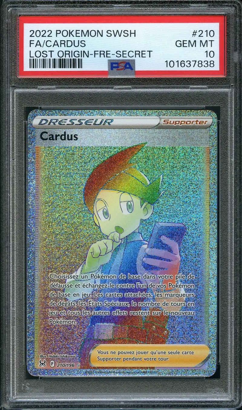 PSA 10 Cardus Rainbow