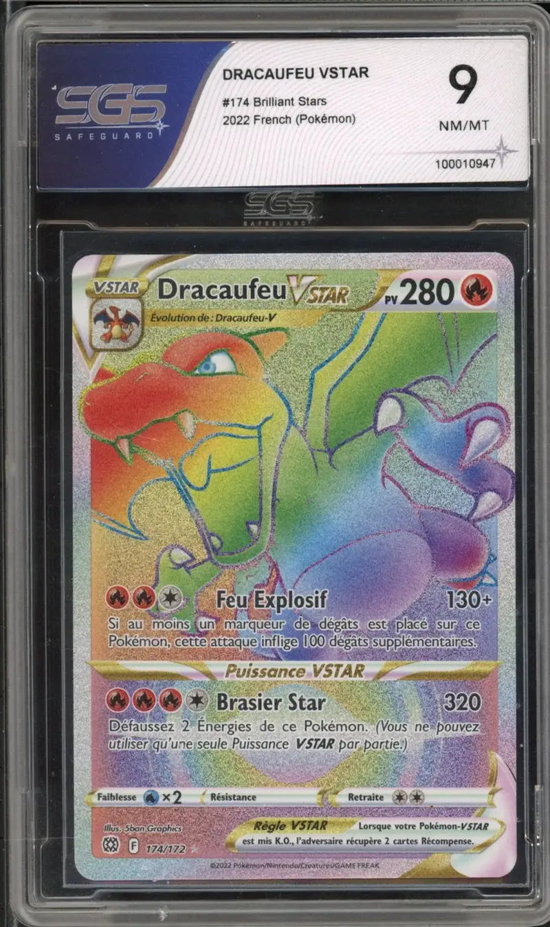 SGS 9 Dracaufeu VStar Rainbow