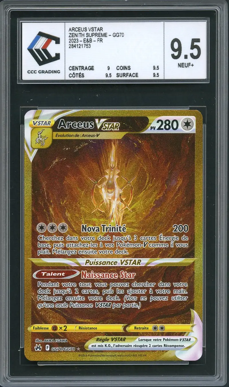 CCC 9.5 Arceus VStar Gold