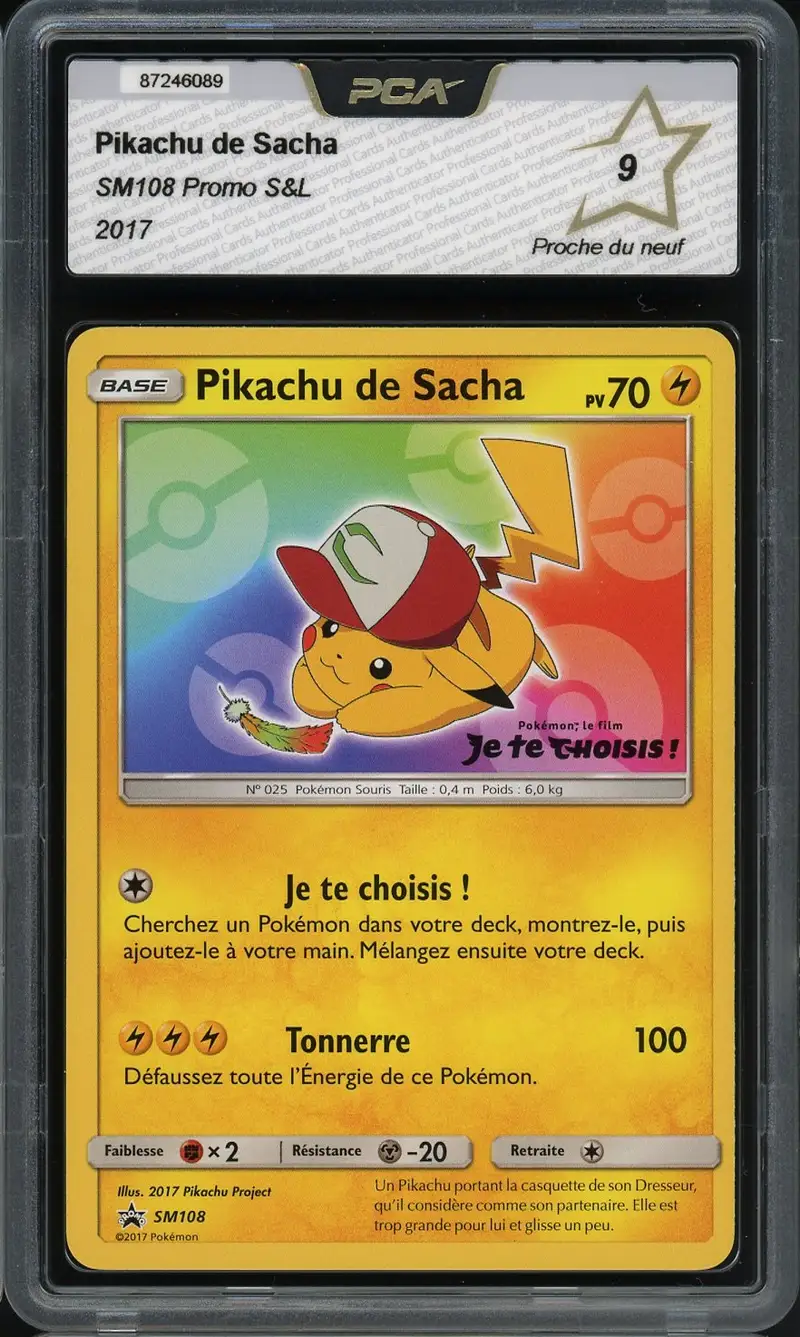 PCA 9 Pikachu de Sacha