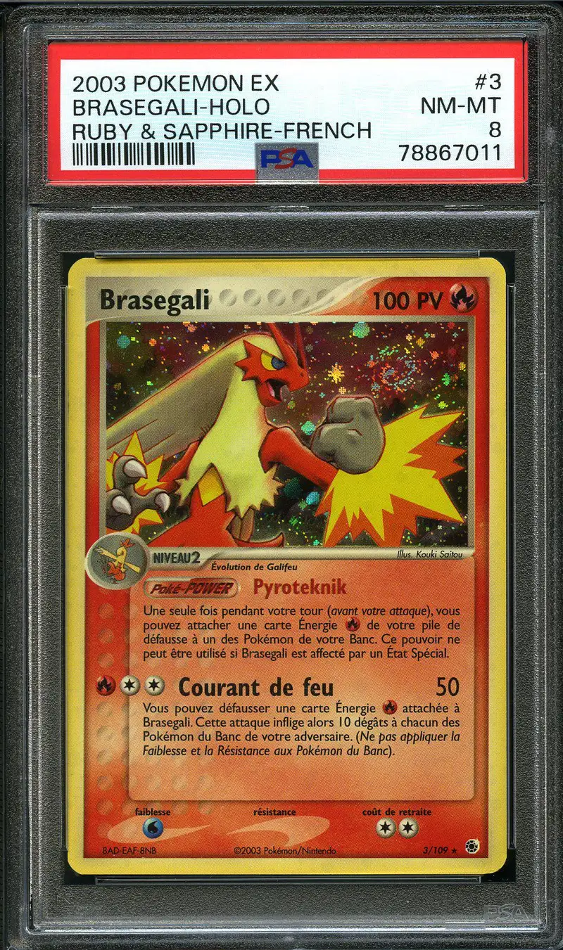 PSA 8 Brasegali Holo