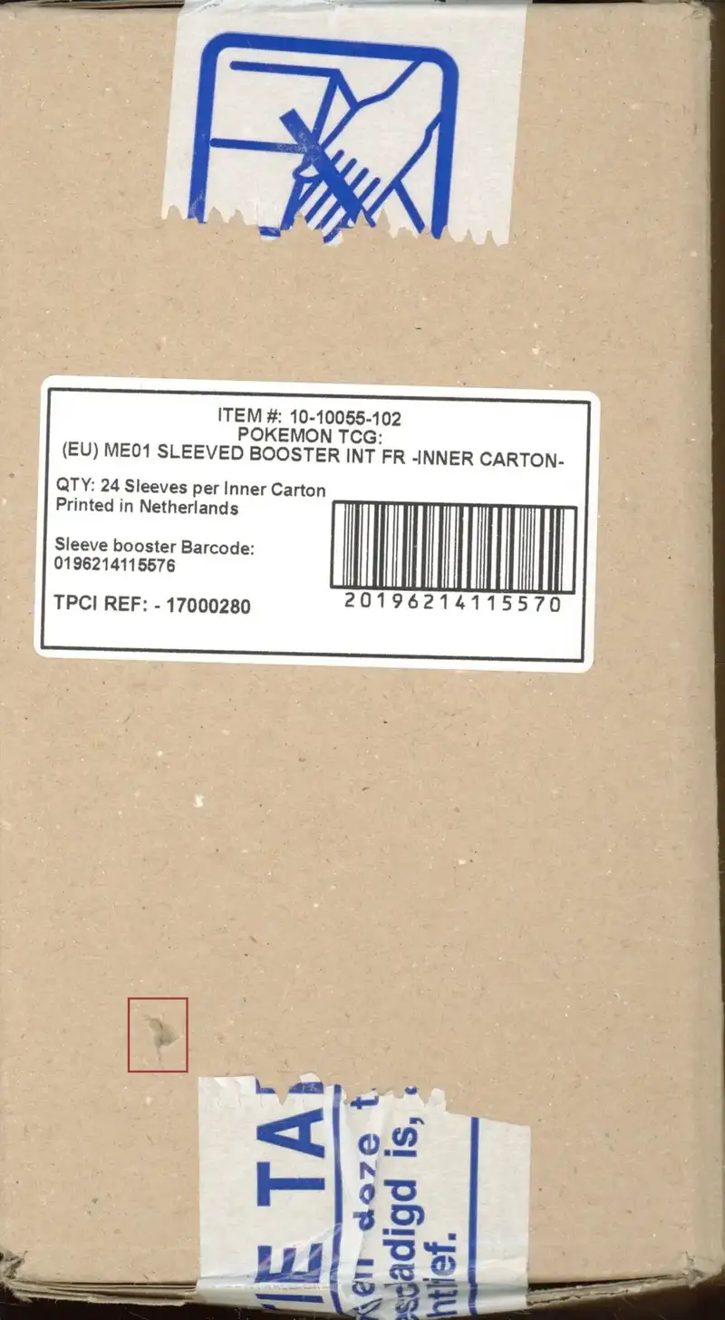 Case Boosters Blisters ME1 Méga-Evolution
