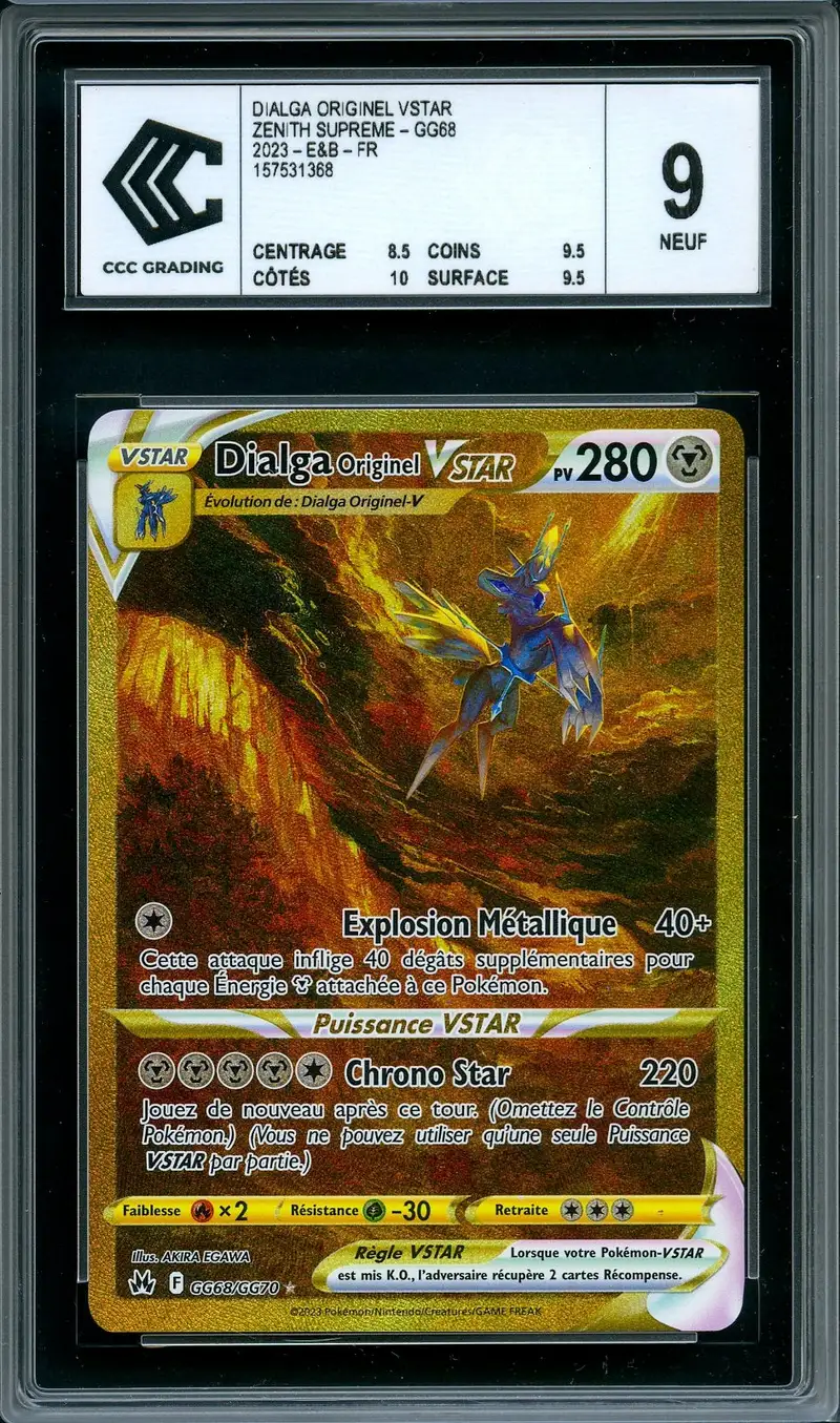 CCC 9 Dialga Originel VStar Gold