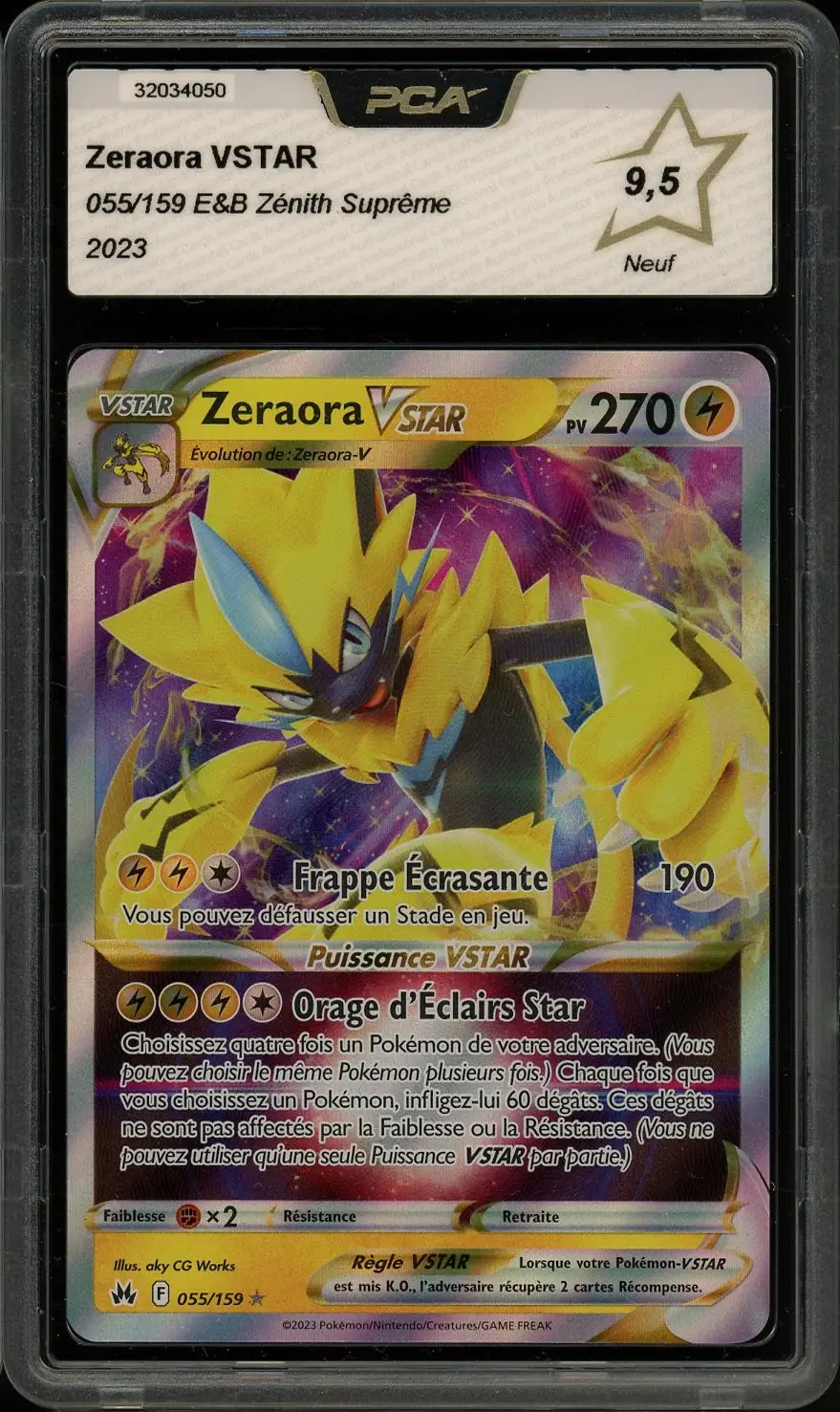PCA 9.5 Zeraora VStar