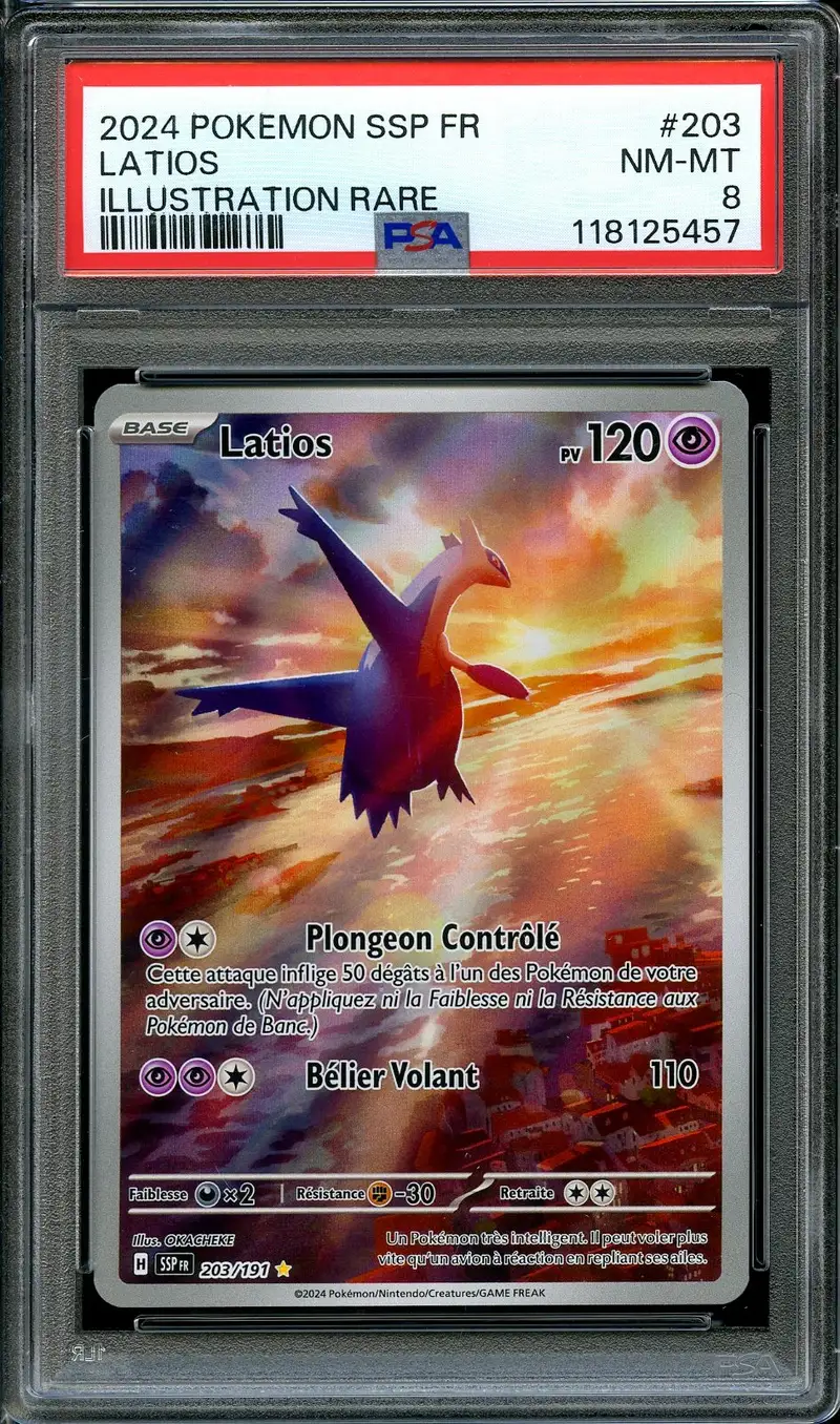 PSA 8 Latios
