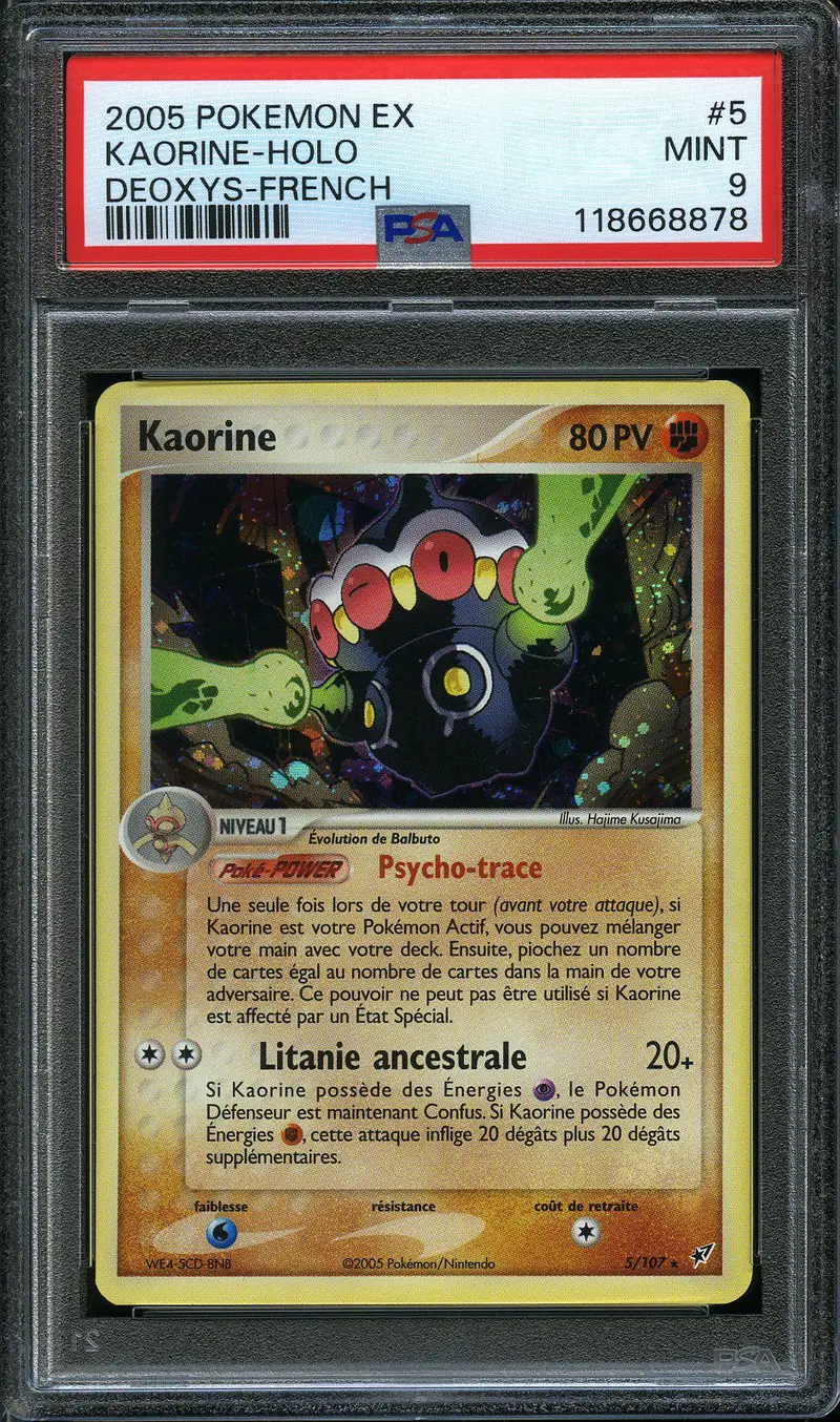 PSA 9 Kaorine Holo