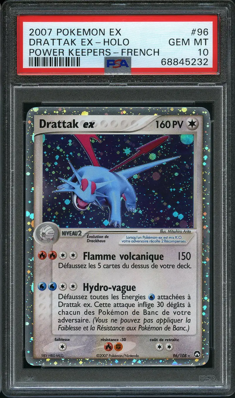 PSA 10 Drattak Ex Holo