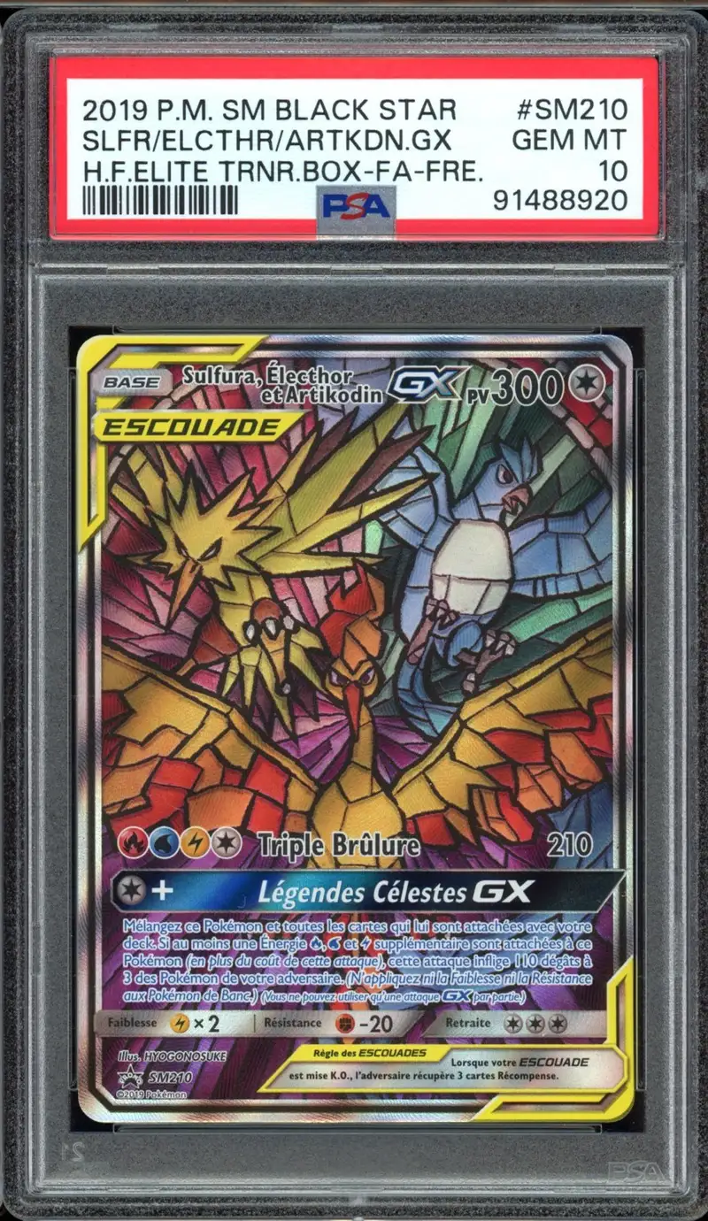 PSA 10 Sulfura, Électhor et Artikodin Gx