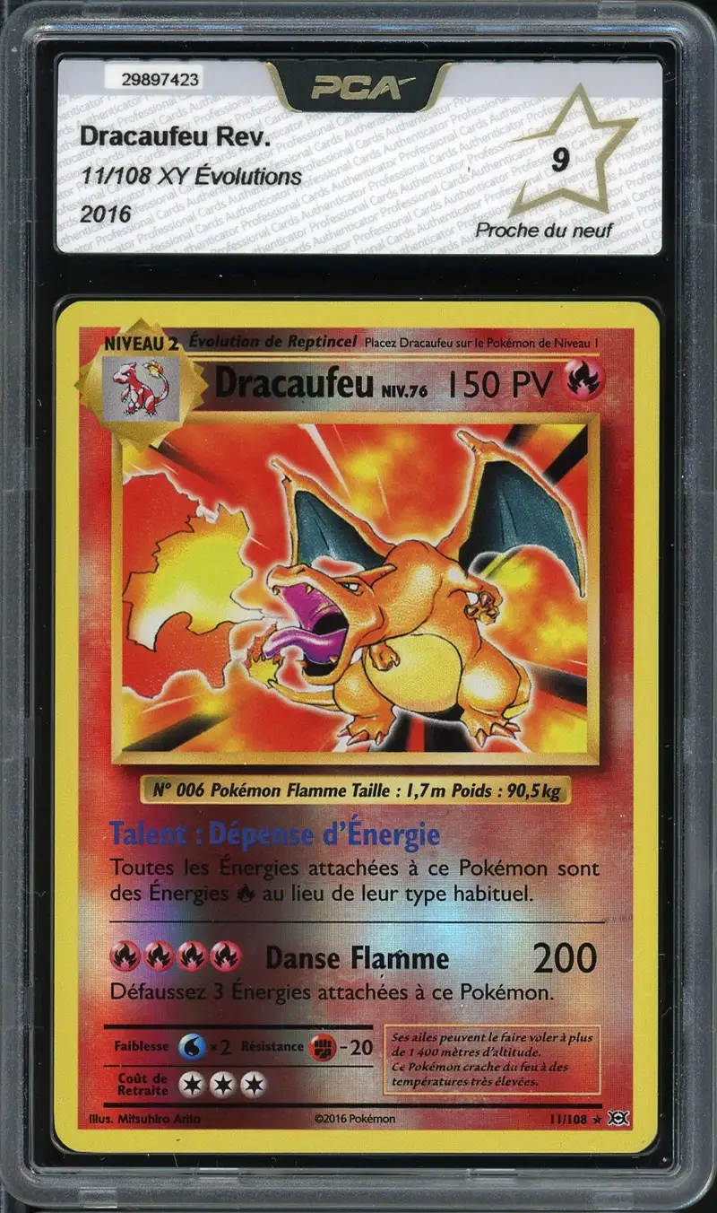 PCA 9 Dracaufeu Reverse
