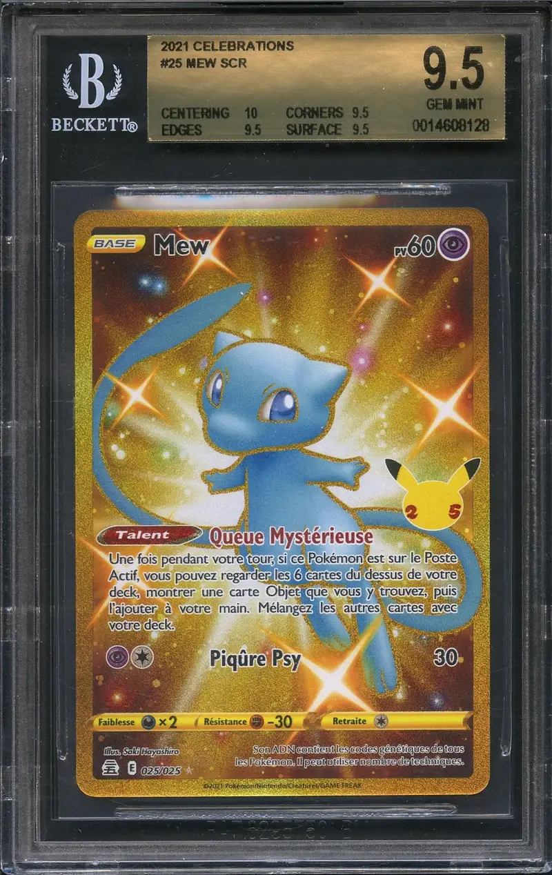 BGS 9.5 Mew Gold