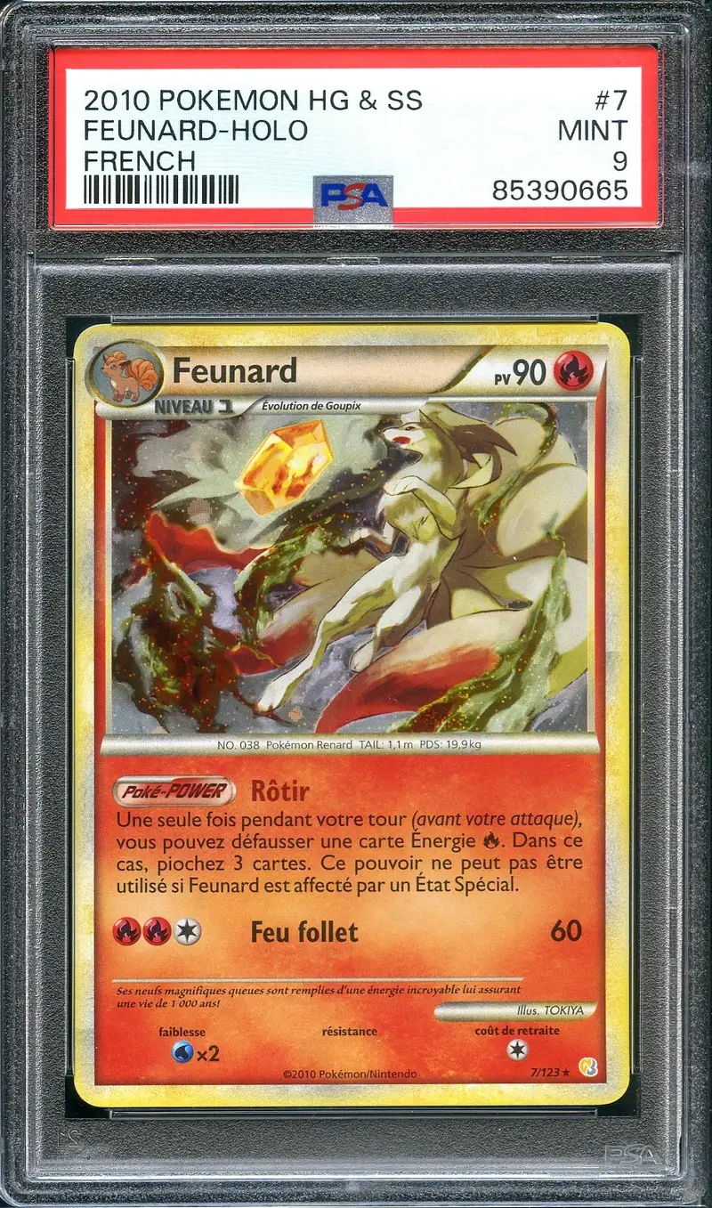 PSA 9 Feunard Holo