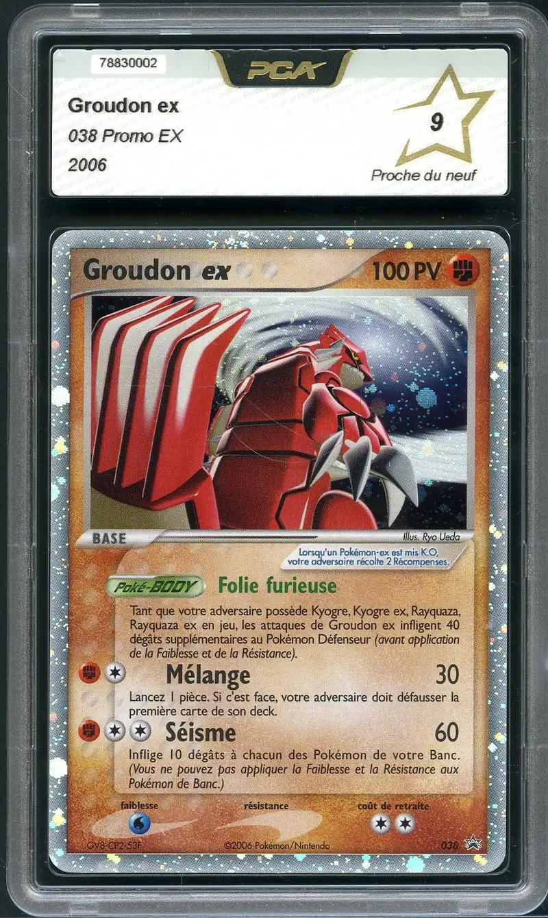 PCA 9 Groudon Ex