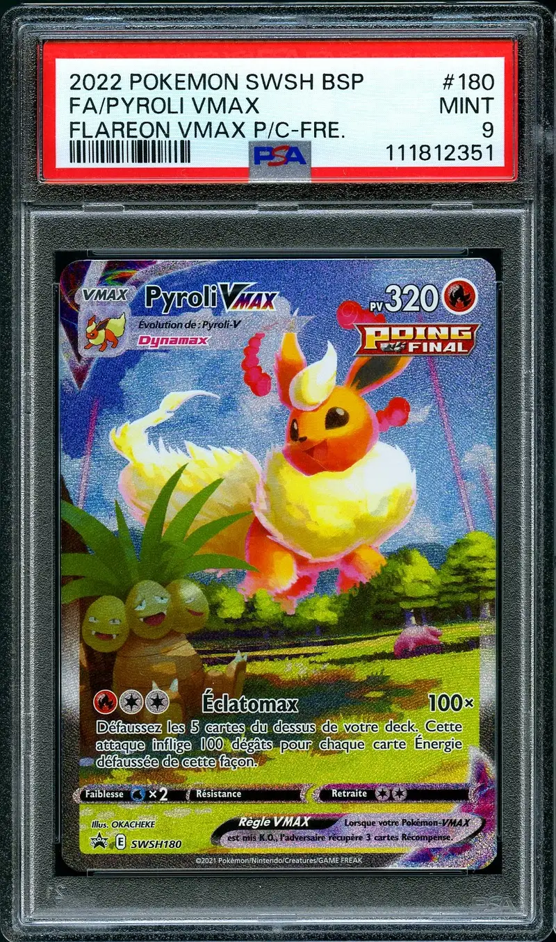 PSA 9 Pyroli VMax