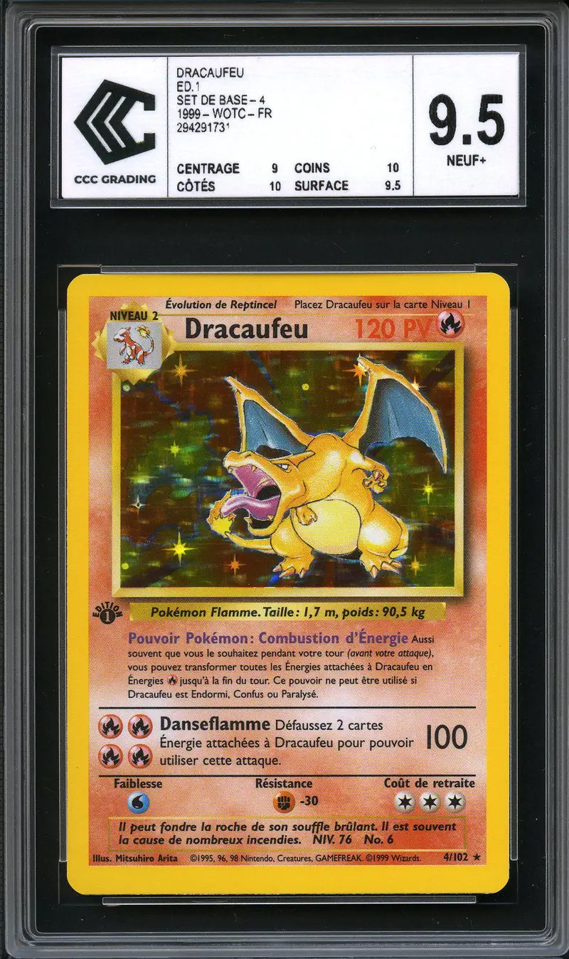 CCC 9.5 Dracaufeu Holo