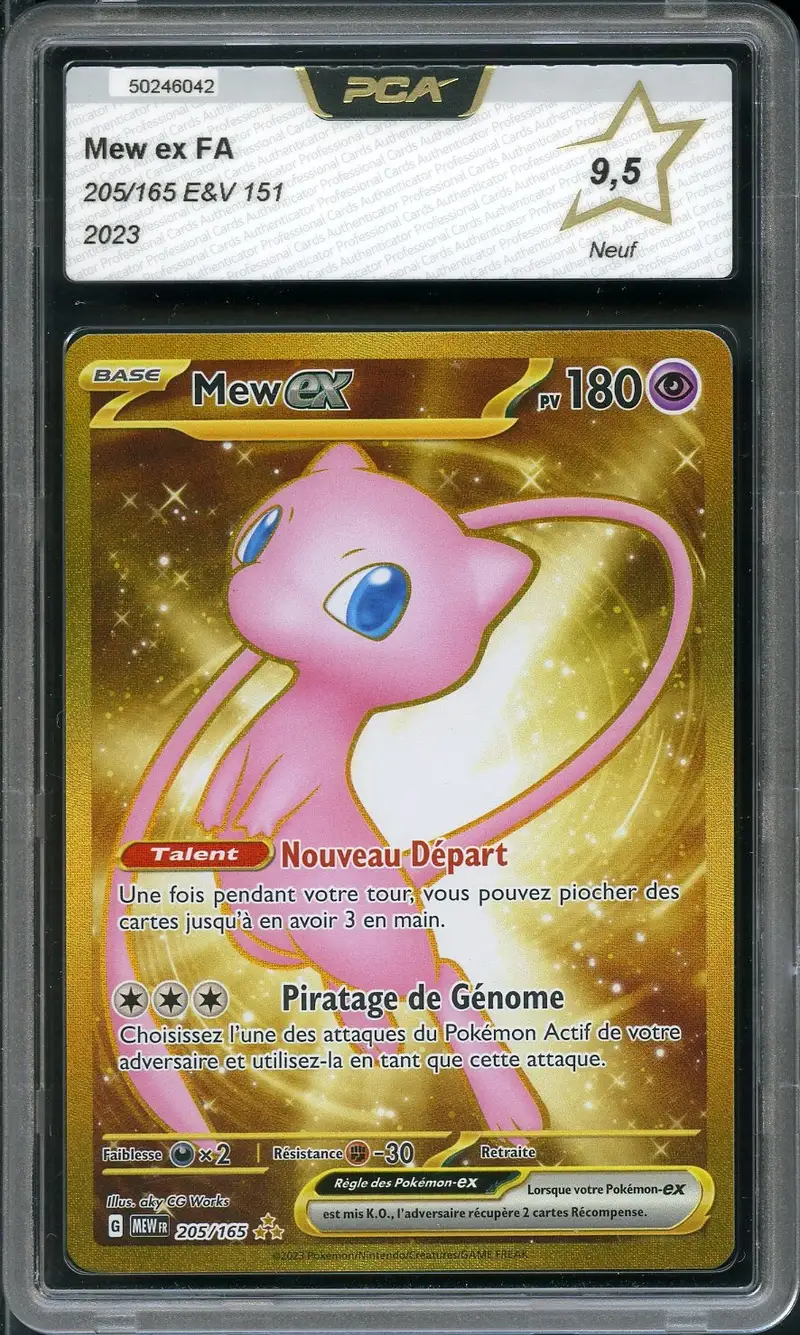 PCA 9.5 Mew Ex Gold