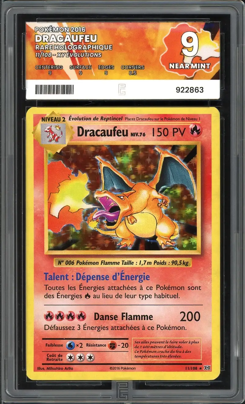 PG 9 Dracaufeu Holo