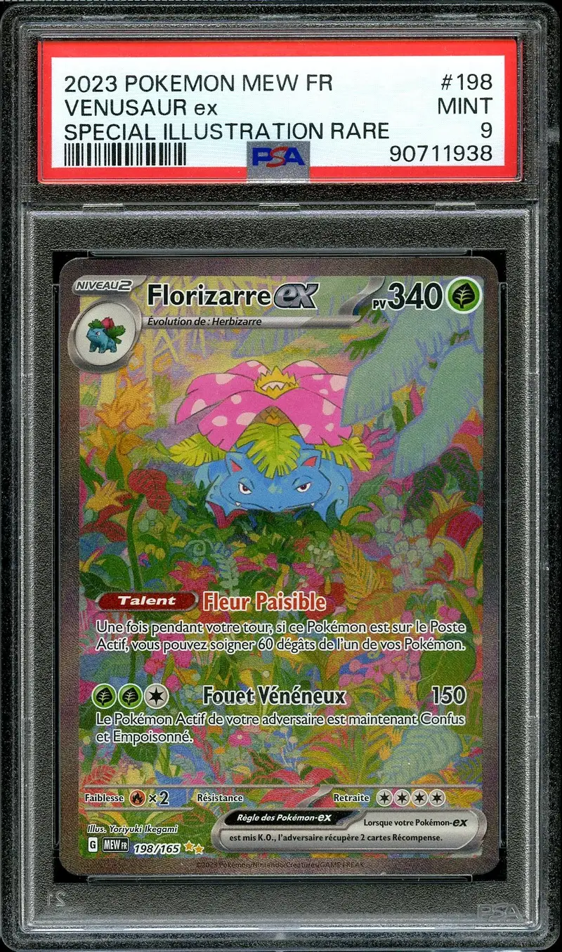 PSA 9 Florizarre Ex