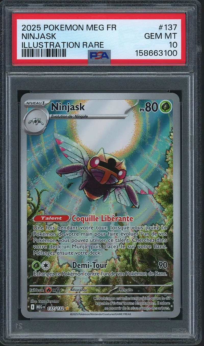 PSA 10 Ninjask