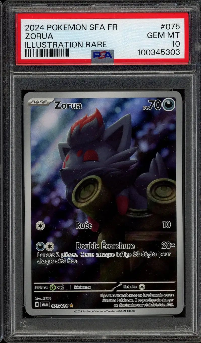 PSA 10 Zorua